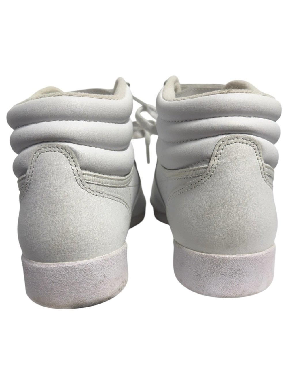 Reebok Freestyle High-Top Leather Sneakers Sz 9 - Picture 6 of 9